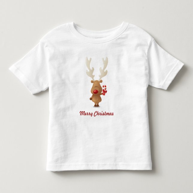 Rudolph med skjortan för candy tee (Framsida)