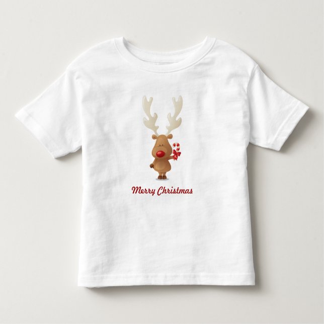 Rudolph med skjortan för candy tee shirt (Framsida)