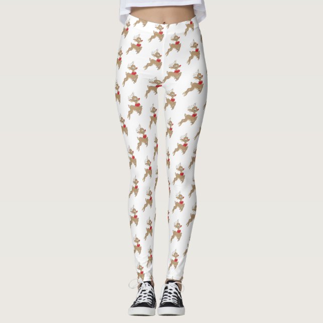 Rudolph Mönster Leggings (Framsida)