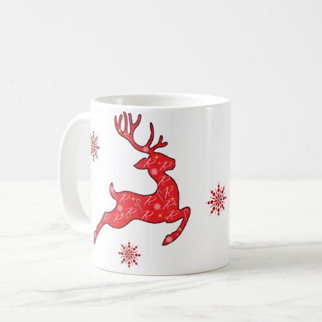 Rudolph - Mugg - julklappar (Framsida vänster)