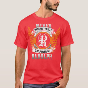 Rudolph Namn Shirt underskattar aldrig effekten O T