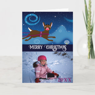 Rudolph och Vänner Tack Kort