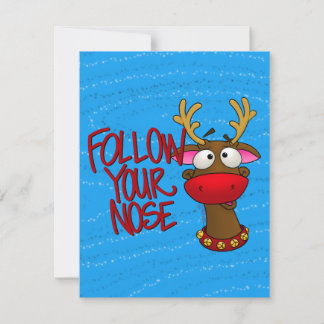 Rudolph, Pappersornament Kort