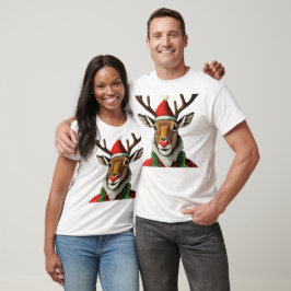 Rudolph Red Nose Reindeer jul T Shirt