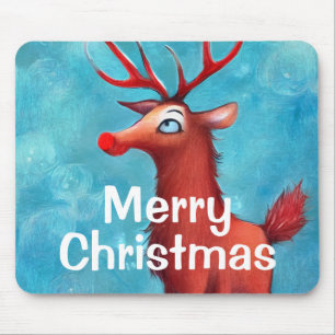 Rudolph, rödnosad renar musmatta