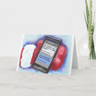 Rudolph säger ja!Julkort Helgkort