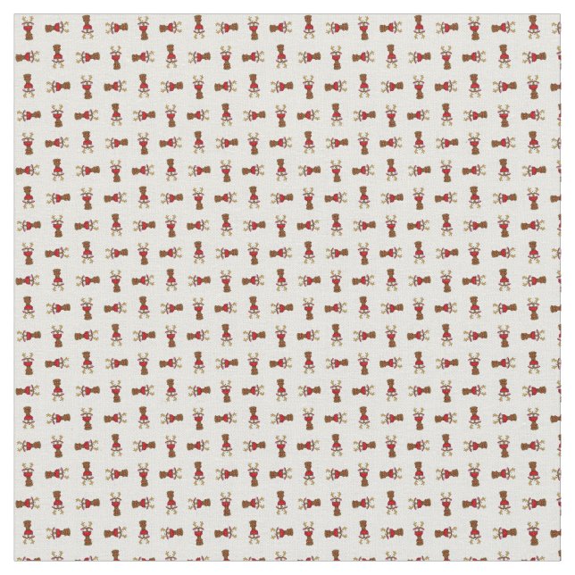 Rudolph som är materiell tyg (Närbild)