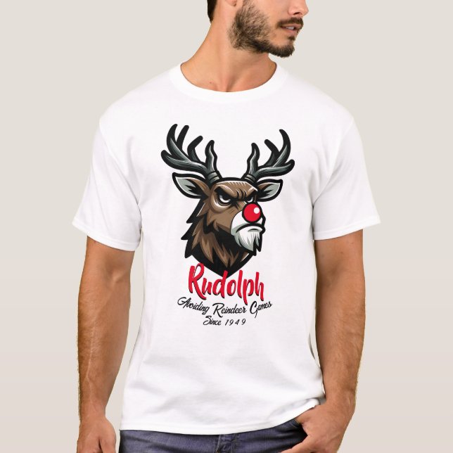 Rudolph T Shirt (Framsida)