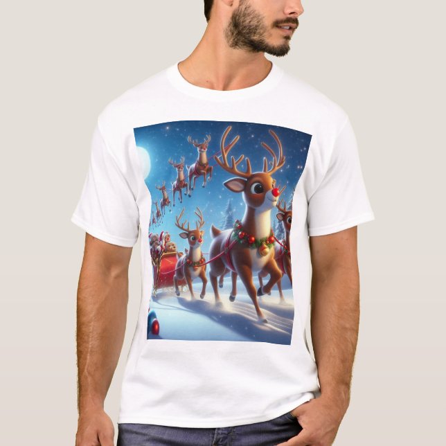 Rudolph T Shirt (Framsida)