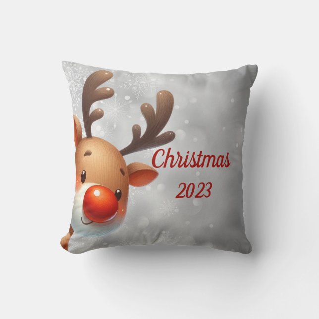 Rudolph the Red Nose Reindeer Kudde (Framsida)