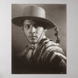 Rudolph Valentino Matte affisch