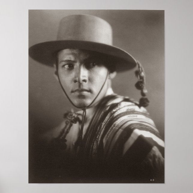 Rudolph Valentino Matte Poster (Framsidan)