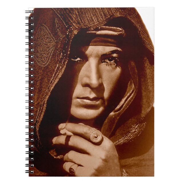 Rudolph Valentino: Shejken Anteckningsbok (Framsidan)