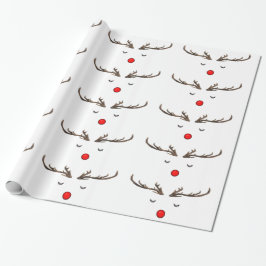 Rudolph Wrapping Papper Presentpapper