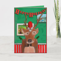 Rudolphs 3:e kusin Glen Holiday Card