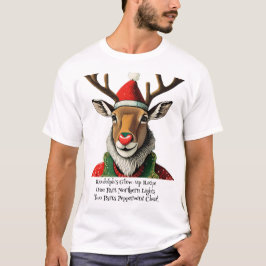 Rudolph's Glow-Up Recipe T Shirt