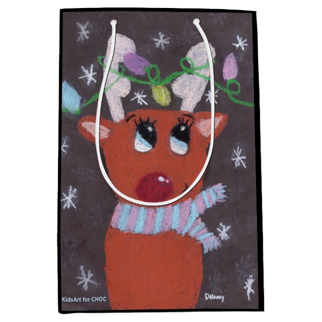 Rudolphs gnistrande horn - KidsArt för CHOC  (Framsidan)