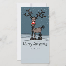 Rudolph's Merry Christmas Julkort