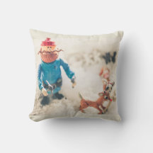 Rudolph's Mysiga assistons Pillow