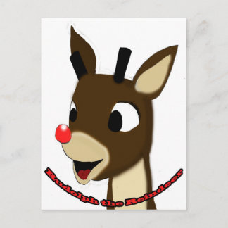 Rudulph the Reindeer Vykort