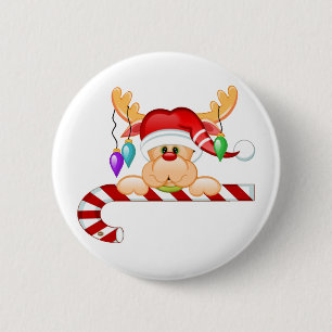 Rudy candy cane knapp