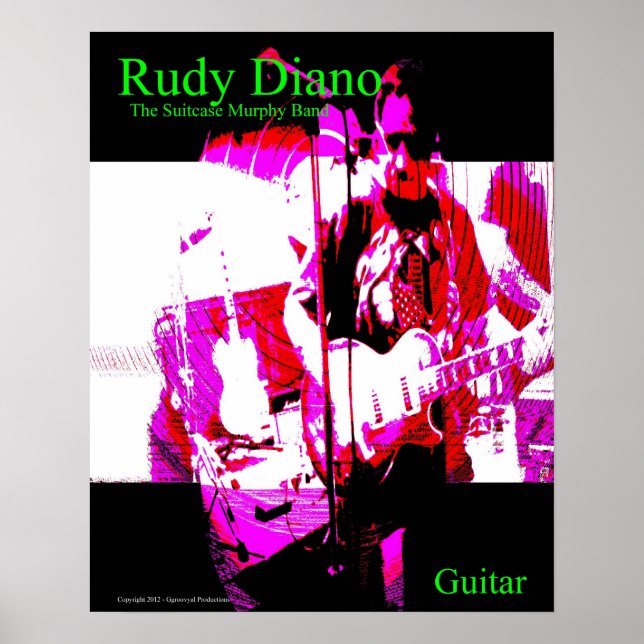 Rudy Diano Poster (Framsidan)