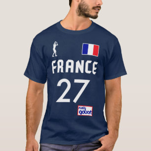 Rudy Gobert 2021 Frankrike Basketball Team Jersey T Shirt