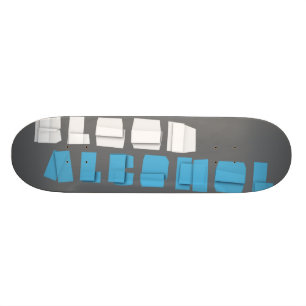 Rudy grått skateboard bräda 20 cm