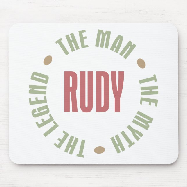 Rudy manen mythen legenden musmatta (Framsidan)