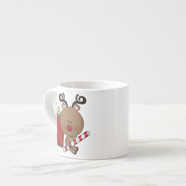 Rudy ren med kakao espressomugg (Framsida vänster)
