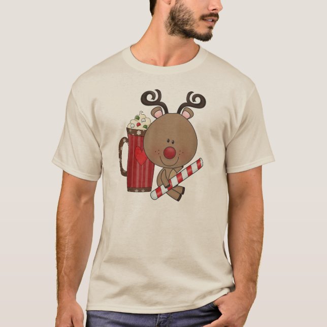 Rudy ren med kakao t-shirt (Framsida)
