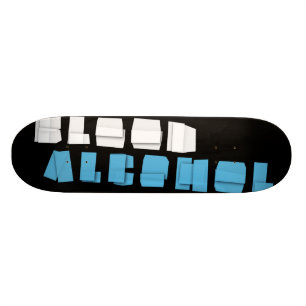 Rudy svart skateboard bräda 21,5 cm