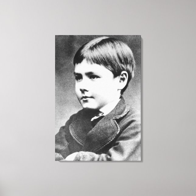 Rudyard Kipling, 1870 Canvastryck (Framsida)