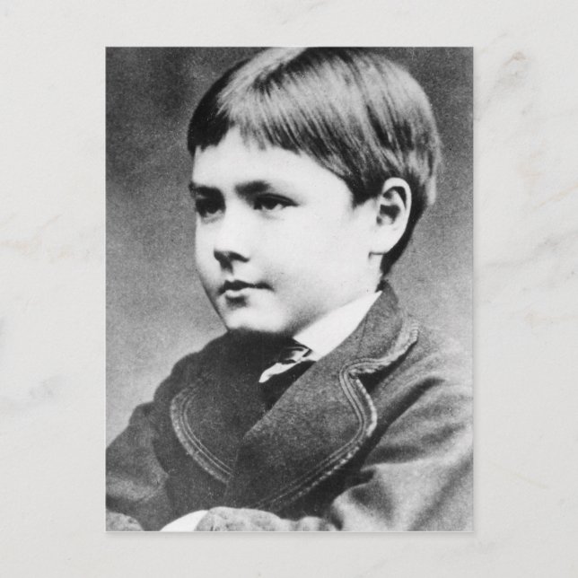 Rudyard Kipling, 1870 Vykort (Framsida)