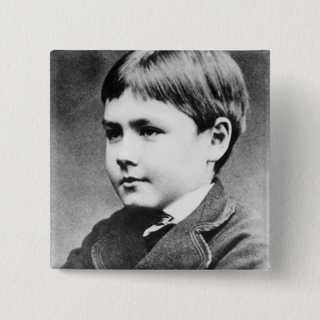 Rudyard Kipling c.1870 Knapp (Framsida)