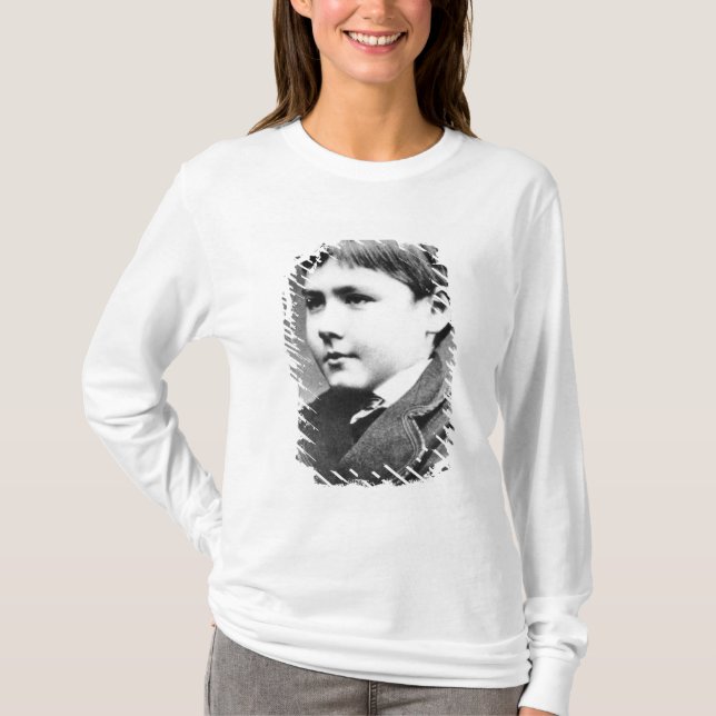 Rudyard Kipling c.1870 Tee Shirt (Framsida)