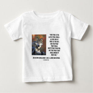 Rudyard Kipling lag av djungeln blomstrar Tee