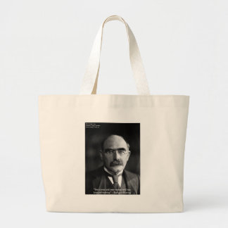 Rudyard Kipling "Puppy Kärlek" citattecken Tees m. Jumbo Tygkasse
