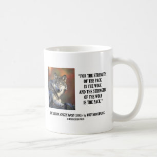 Rudyard Kipling styrka av Kaffemugg