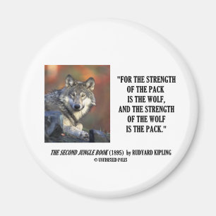 Rudyard Kipling styrka av Magnet