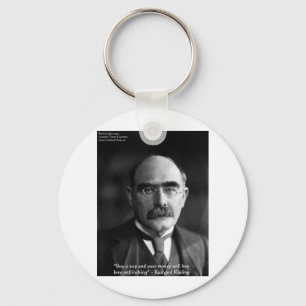 Rudyard Kipling "Valp-kärlek" Citat Gåvor T-shirts Nyckelring