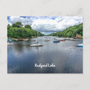 Rudyard Sjö Stviddshire UK Scenia View Vykort