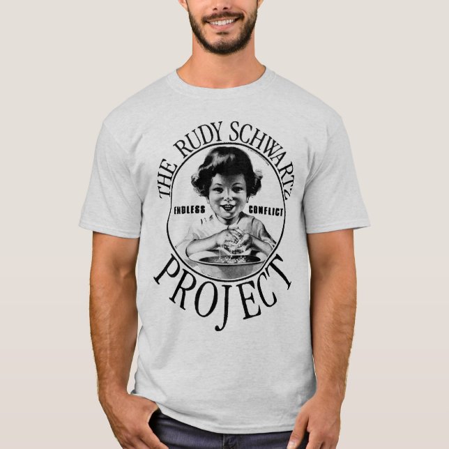 Rudyen Schwartz projekterar: ÄNDLÖS KONFLIKT T Shirt (Framsida)