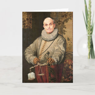 Rudys Giuliani kort för födelsedag för Trumf-Kort