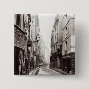 Rue Aumaire, från ruen Volta, Paris, 1858-78 Knapp