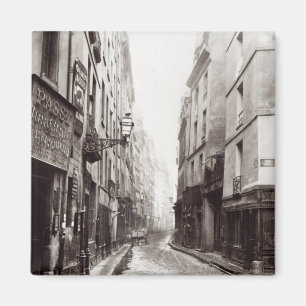 Rue Aumaire, från ruen Volta, Paris, 1858-78 Magnet
