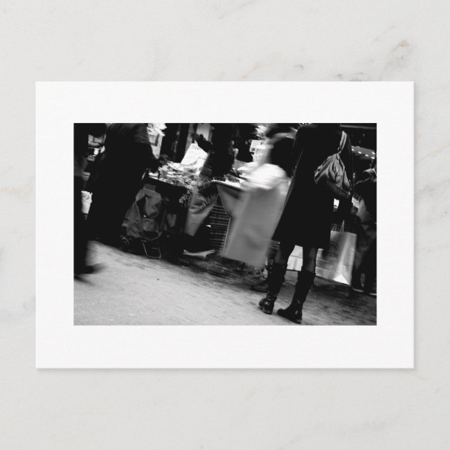 Rue Daguerre Paris Homage to Agnes Varda 1Postcard Vykort (Framsida)