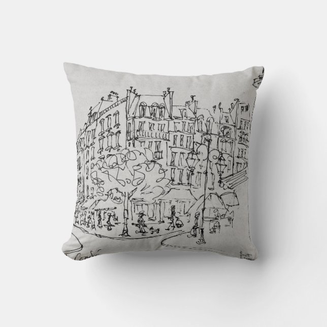 Rue de Conde | Jardin du Luxembourg, Paris Kudde (Framsida)