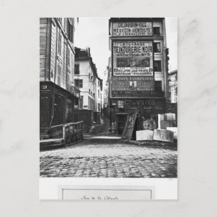 Rue de la Colombe, Paris, 1858-78 Vykort