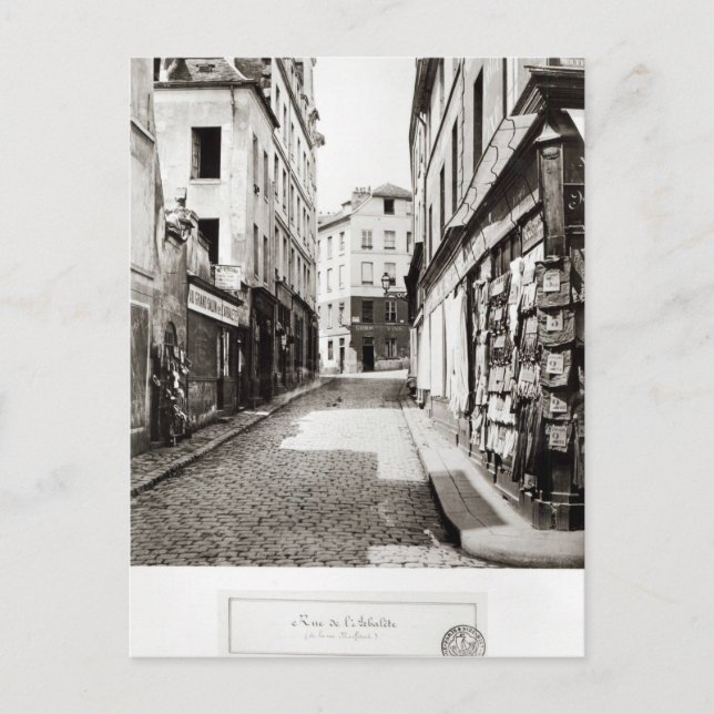 Rue de l'Arbalete Vykort (Framsida)